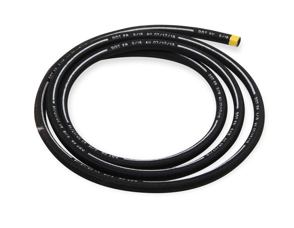 EARLS #6 Power Steering Hose 6ft Black EARLS