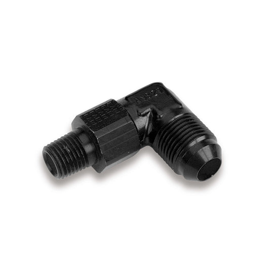 EARLS Adapter Fitting 6an Male Swvl to Male 3/8 NPT 90 EARLS