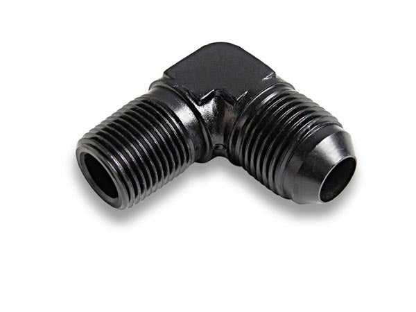 EARLS #4 Male to 1/8in NPT 90 Deg Ano-Tuff Adapter EARLS