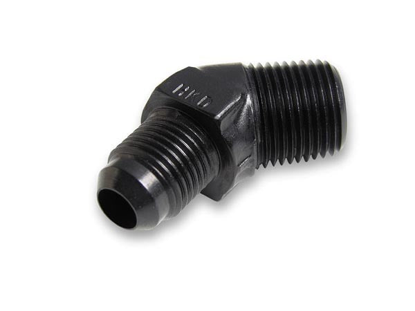 EARLS #6 Male to 1/4in NPT 45 Deg Ano-Tuff Adapter EARLS