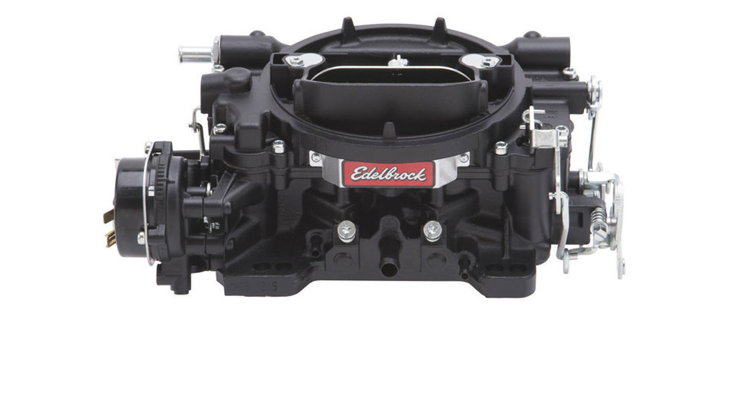 EDELBROCK 600CFM Carb w/Electric Choke - Black EDELBROCK