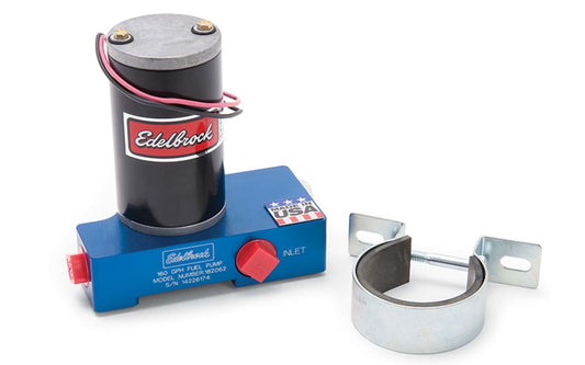 EDELBROCK Carb Electric Fuel Pump 160GPH @ 12psi Blue EDELBROCK