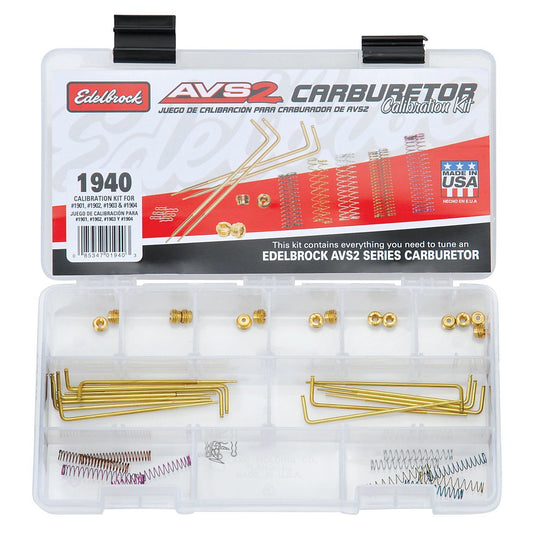 EDELBROCK AVS2 Calibration Kit - 500 Series EDELBROCK