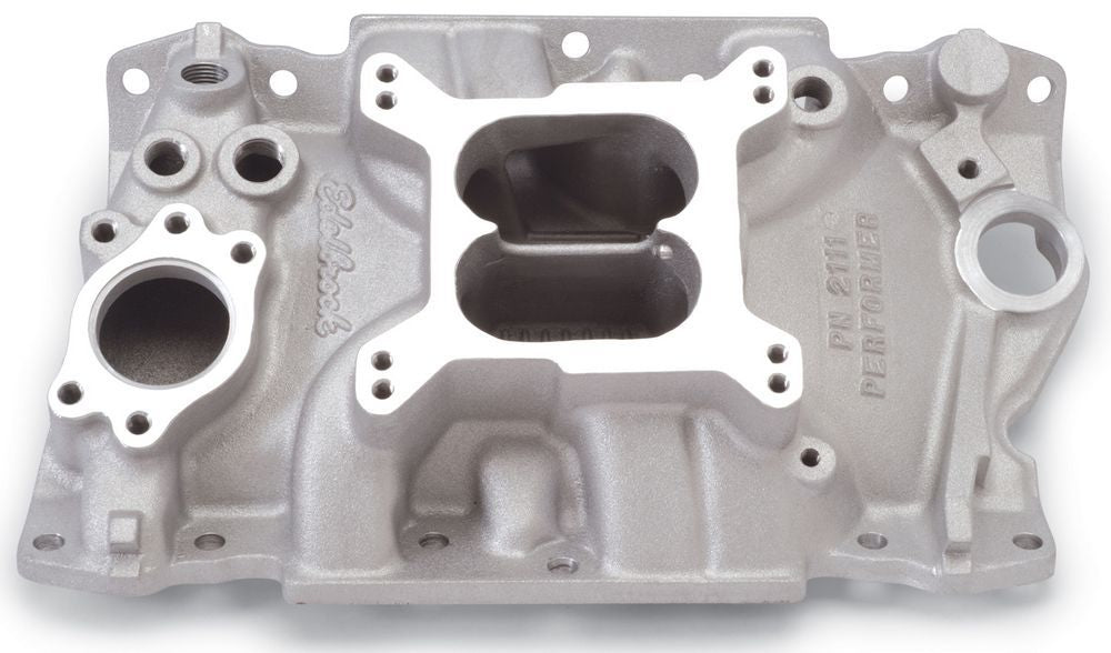 EDELBROCK Chevy V6 Performer Manifold - 200-262 EDELBROCK