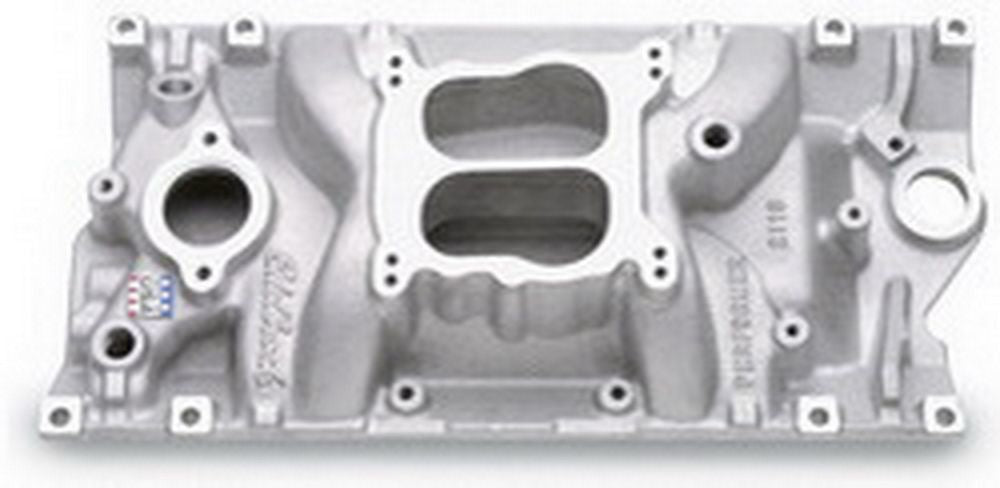 EDELBROCK SBC Vortec Performer Manifold - 262-400 EDELBROCK