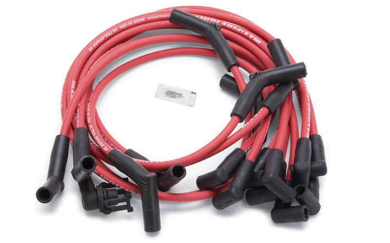 EDELBROCK Max Fire Plug Wire Set SBF 83-96 Red EDELBROCK