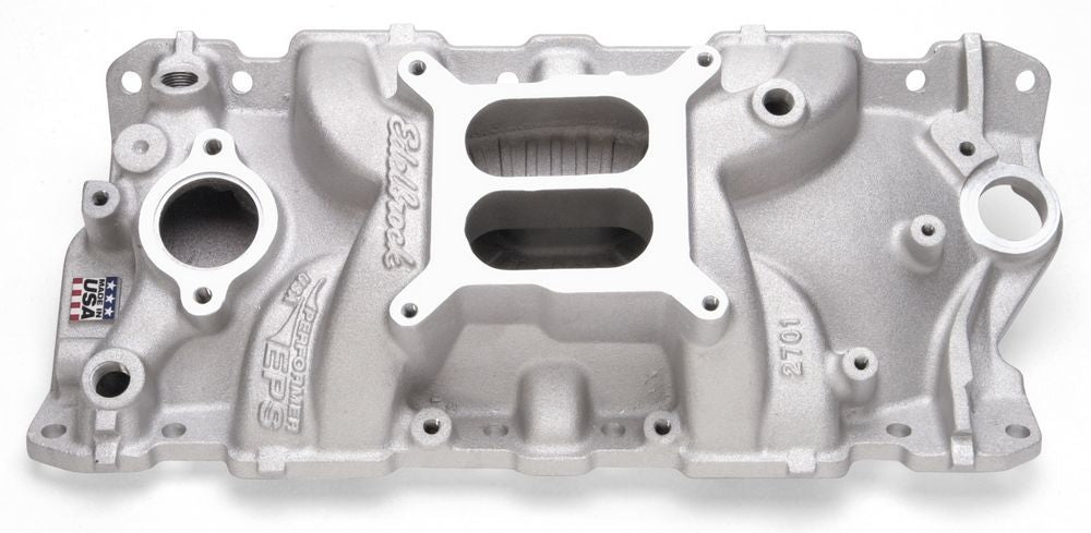 EDELBROCK SBC Performer EPS Manifold - 262-400 EDELBROCK