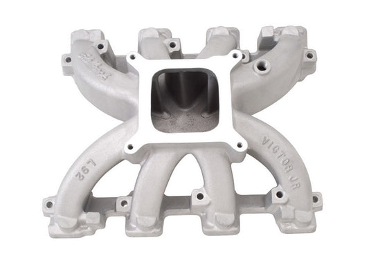 EDELBROCK GM LS Victor Jr. Intake Manifold - 4150 Flange EDELBROCK