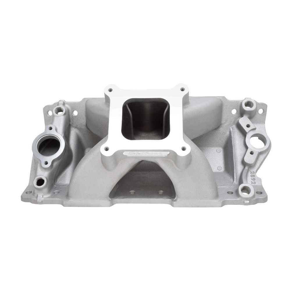 EDELBROCK SBC Super Victor II Manifold - 262-400 EDELBROCK