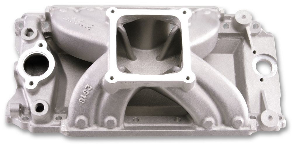 EDELBROCK BBC Victor Manifold - Tall Deck EDELBROCK