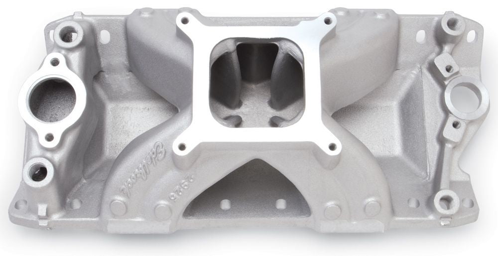 EDELBROCK SBC Super Victor Manifold - 23 Degree EDELBROCK