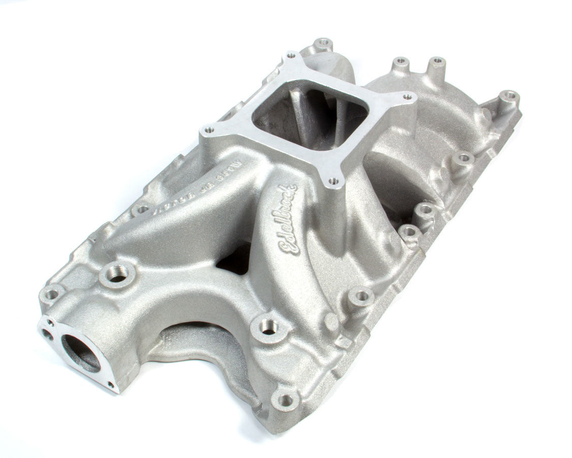 EDELBROCK SBF Victor Jr. Manifold - 351W w/9.5in Deck EDELBROCK