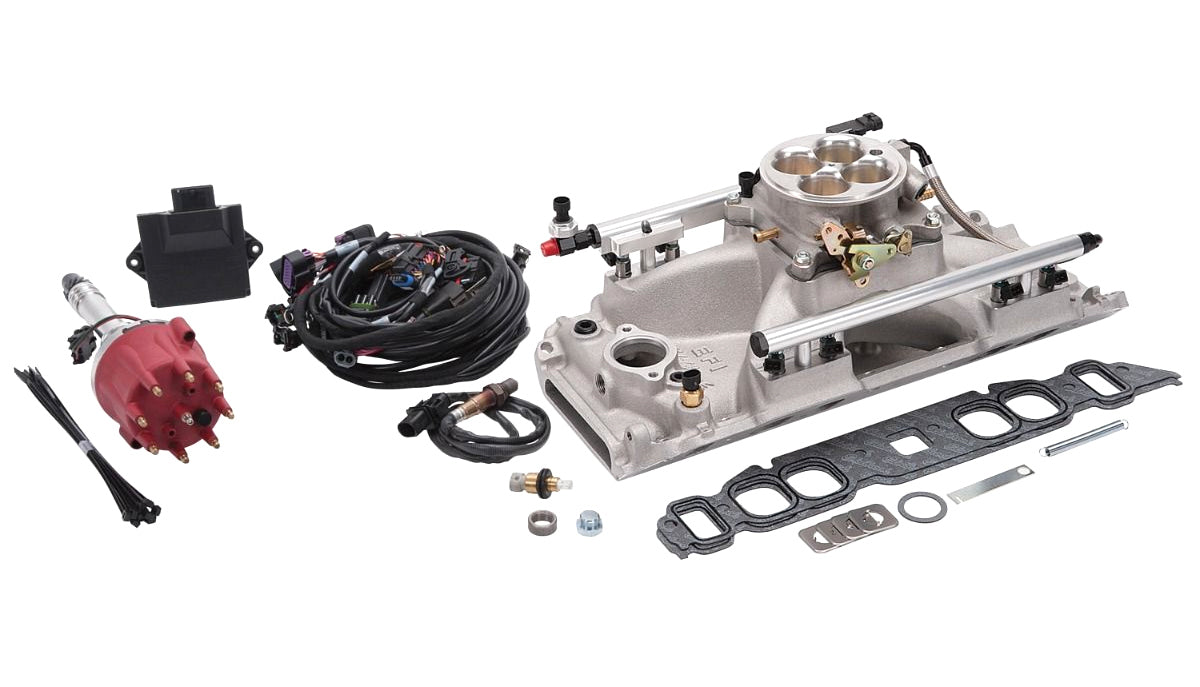 EDELBROCK Pro-Flo 4 EFI Kit  BBC w/Oval Ports 550 HP EDELBROCK