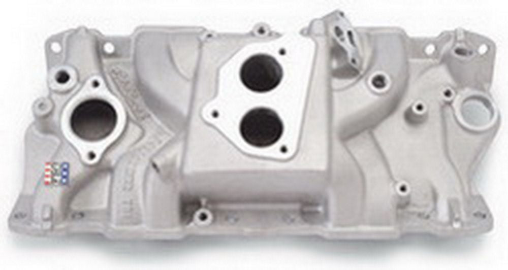 EDELBROCK SBC Performer TBI Manifold - w/EGR EDELBROCK