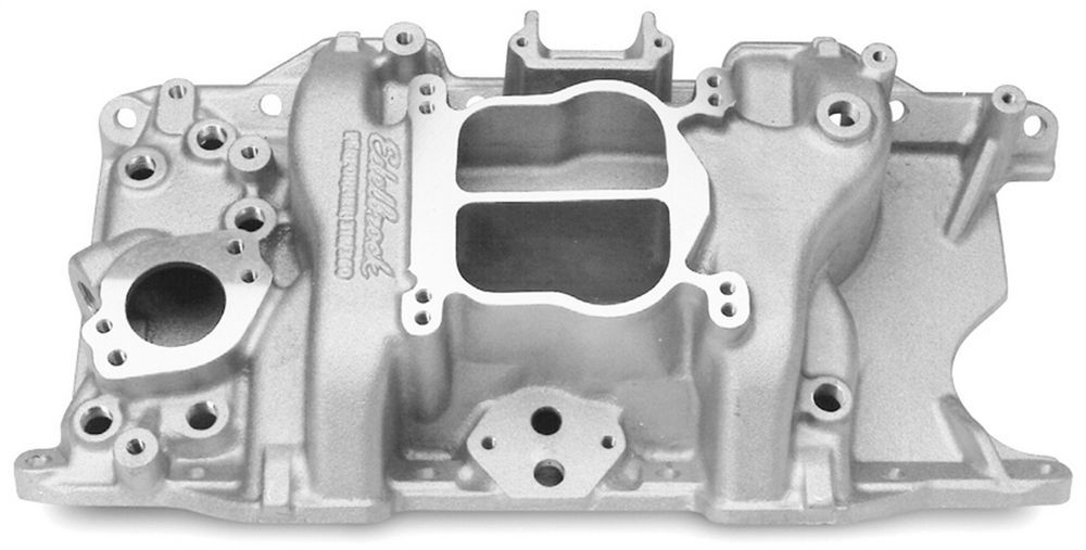 EDELBROCK SBM Performer Manifold - w/EGR 318-360 EDELBROCK