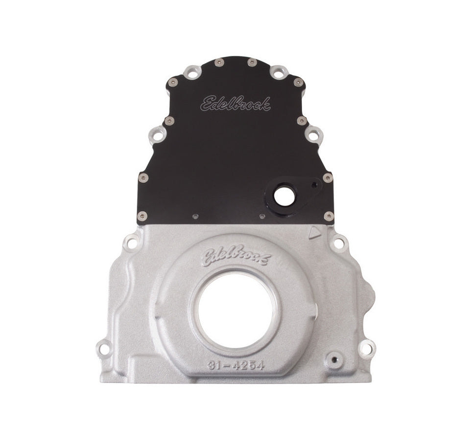 EDELBROCK GM Timing Cover - LS Series - 2pc. EDELBROCK