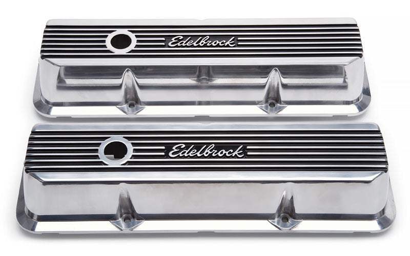 EDELBROCK BBF FE Elite II Series Valve Covers EDELBROCK