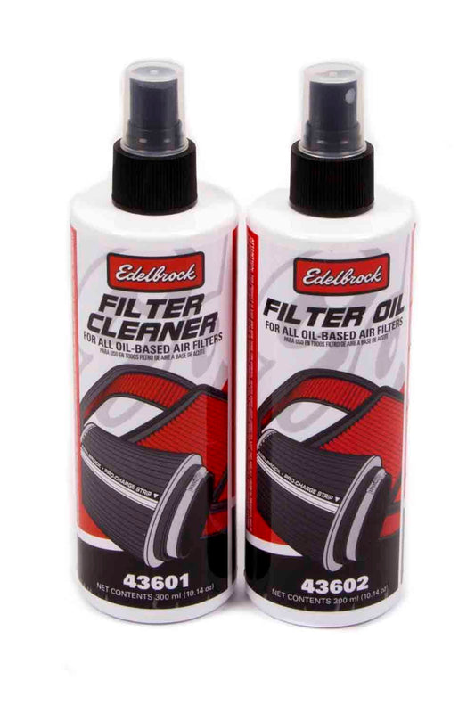 EDELBROCK Air Filter Cleaning Kit Clear Oil EDELBROCK