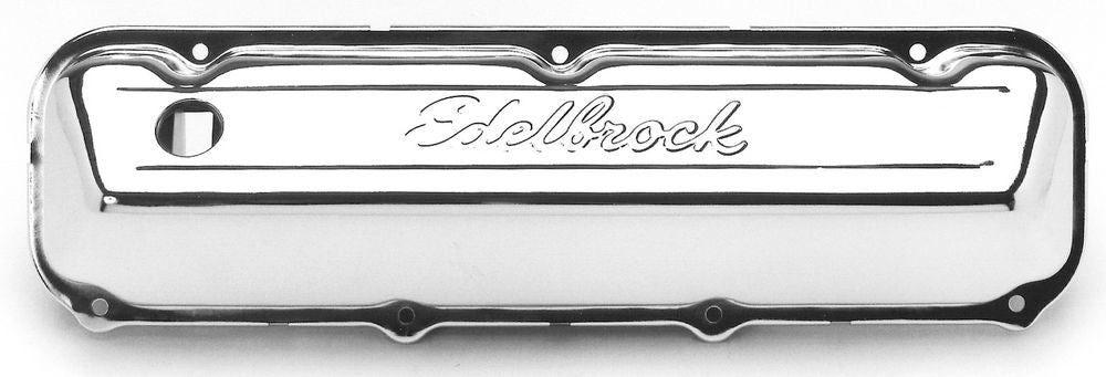 EDELBROCK Signature Series V/C's - BBF Chrome Steel EDELBROCK