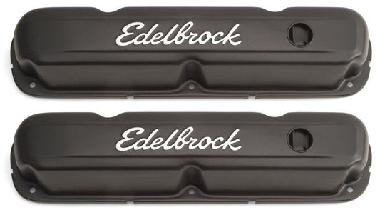 EDELBROCK Signature Series V/C's SBM Black EDELBROCK