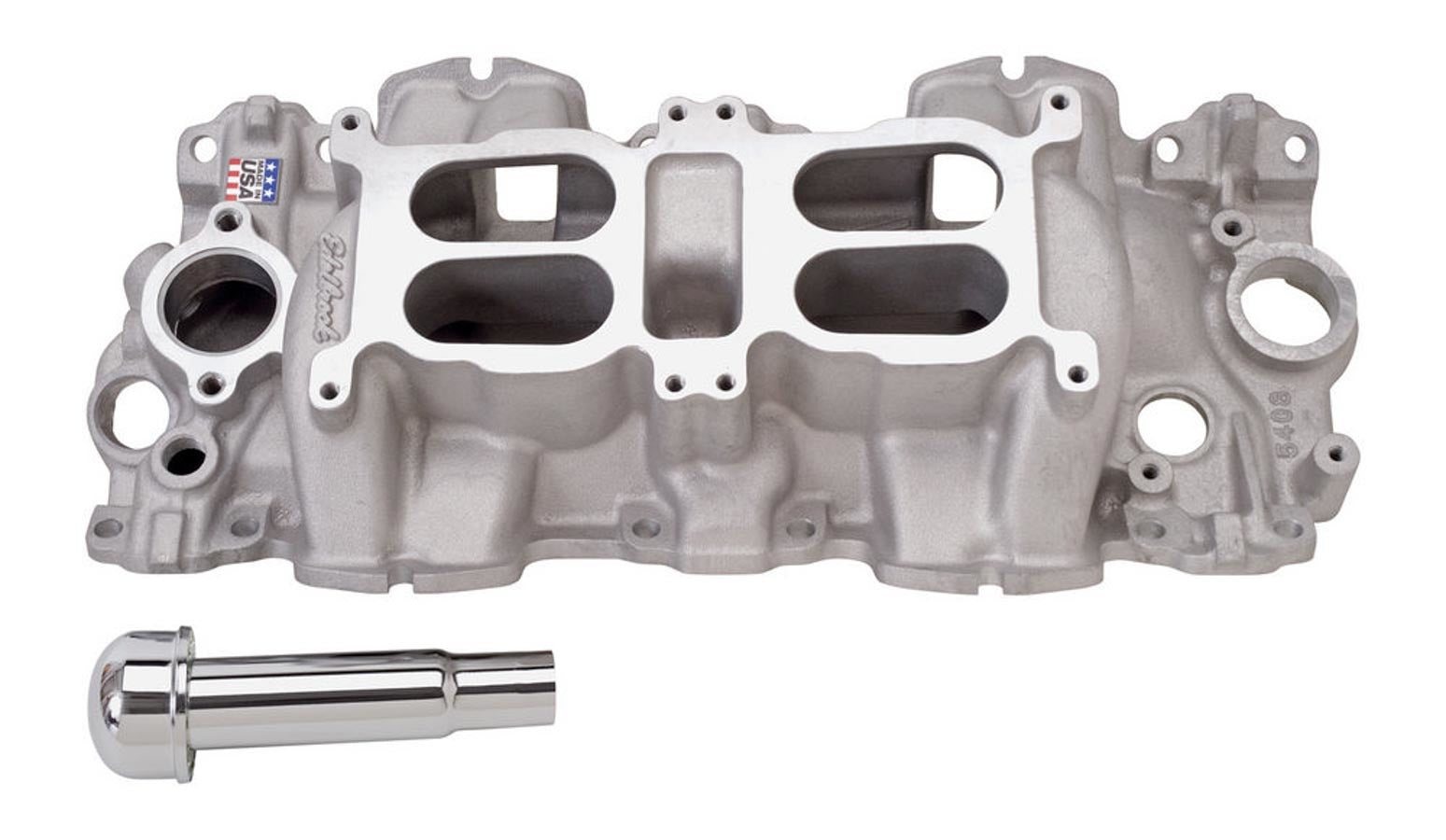 EDELBROCK Performer RPM Dual Duad Manifold - Chevy 348-409 EDELBROCK