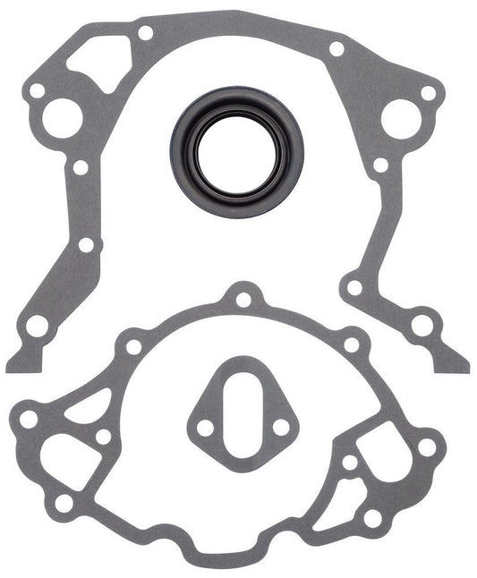 EDELBROCK Timing Cover Gasket / Seal Kit- SBF 289-351W EDELBROCK