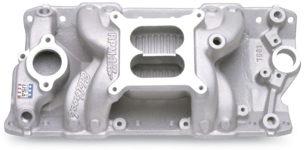 EDELBROCK SBC Performer RPM A/G Manifold - 262-400 EDELBROCK