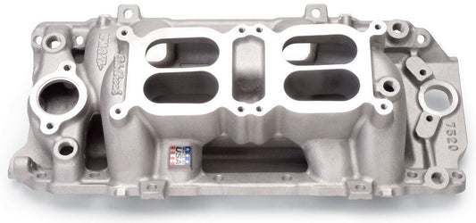 EDELBROCK BBC Performer RPM Dual Quad A/G Manifold - O/P EDELBROCK