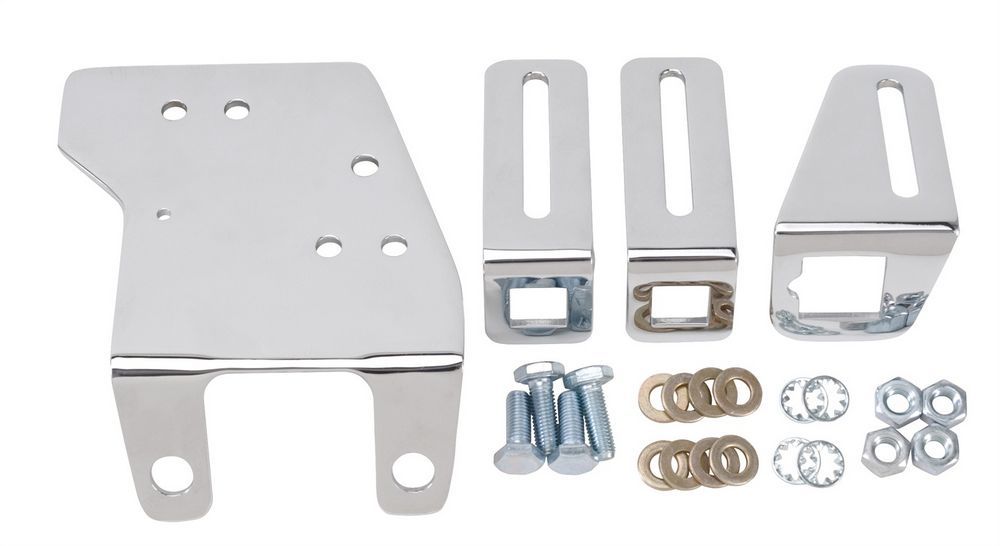 EDELBROCK Chrome Throttle Bracket - GM EDELBROCK