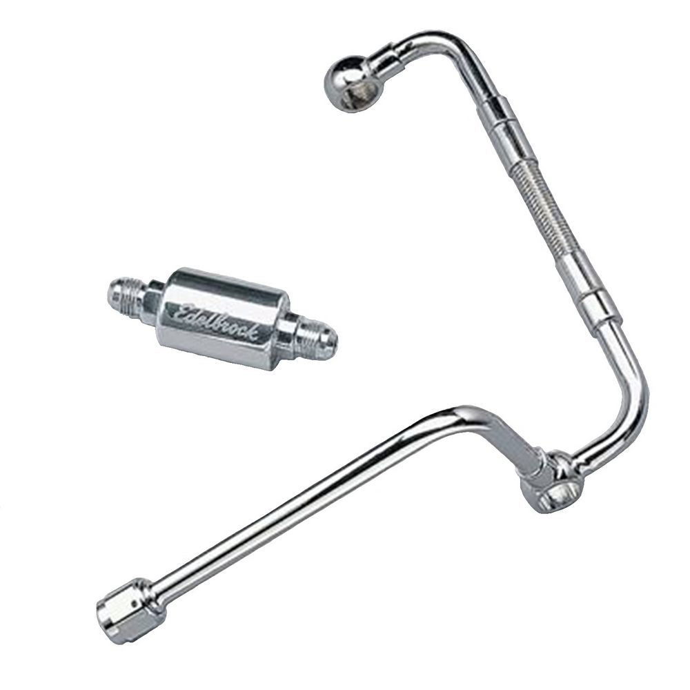 EDELBROCK Dual Feed Fuel Line Kit EDELBROCK