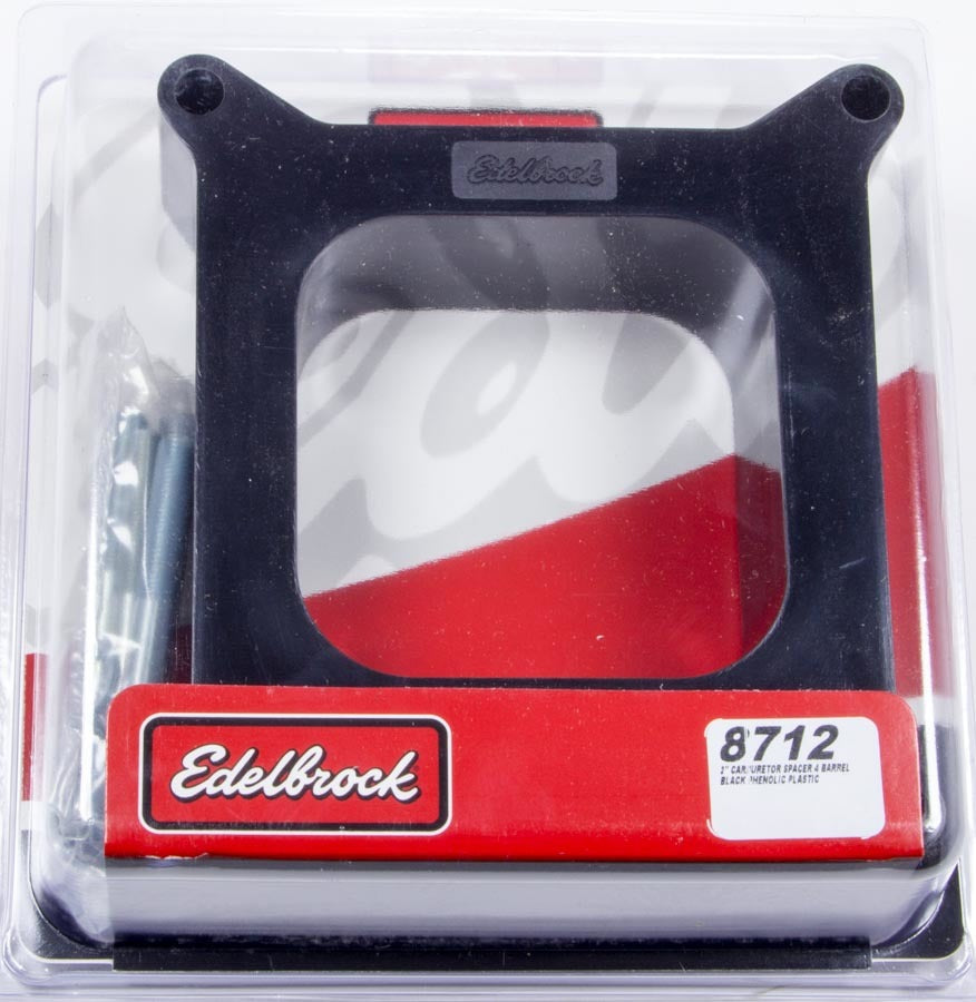 EDELBROCK Carburetor Spacer - 2in Open EDELBROCK