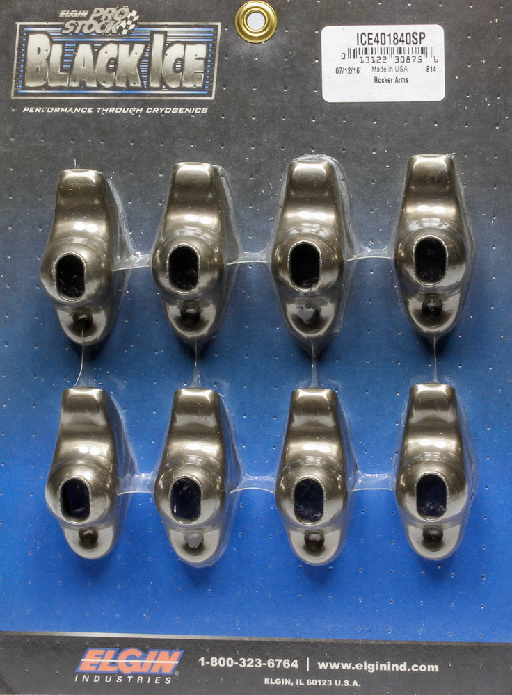 ELGIN SBC Rocker Arms (8pk) 1.6 Ratio 7/16 Stud ELGIN