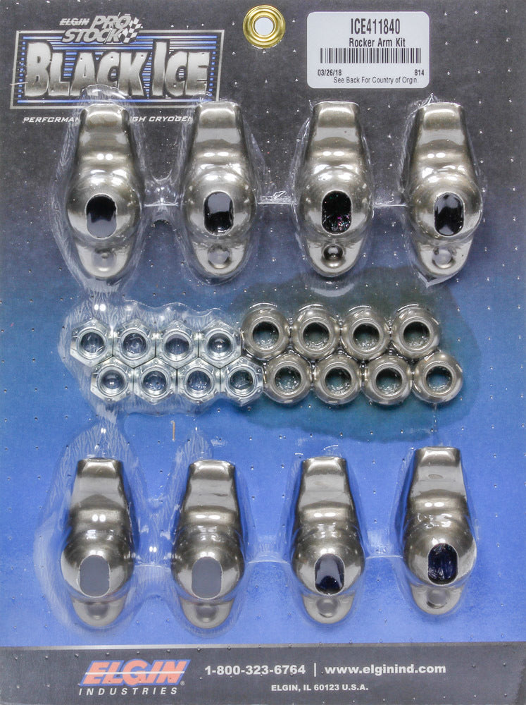 ELGIN SBC B/I Rocker Arm Kit 1.50 Ratio 7/16 Stud ELGIN