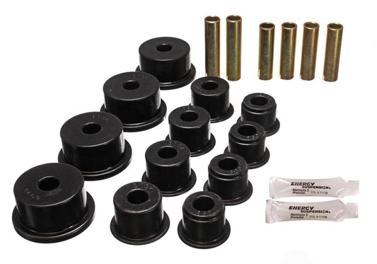 ENERGY SUSPENSION 84-98 Jeep Rear Leaf Spring Bushing Set ENERGY SUSPENSION