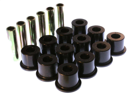 ENERGY SUSPENSION Chevy Rear Spring Bushing Set Black ENERGY SUSPENSION