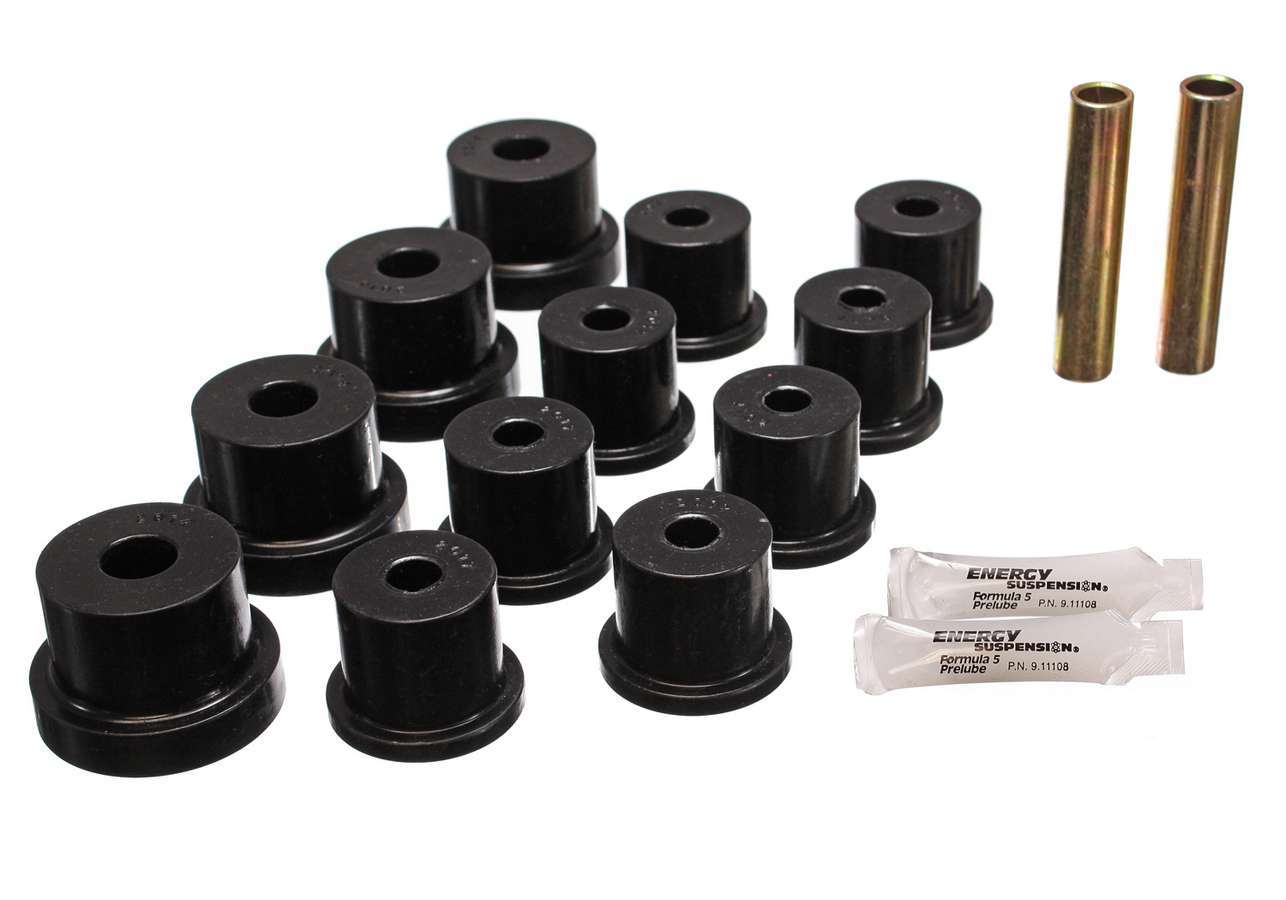 ENERGY SUSPENSION 62-67 Nova Rr Spring Bushing Set Black ENERGY SUSPENSION