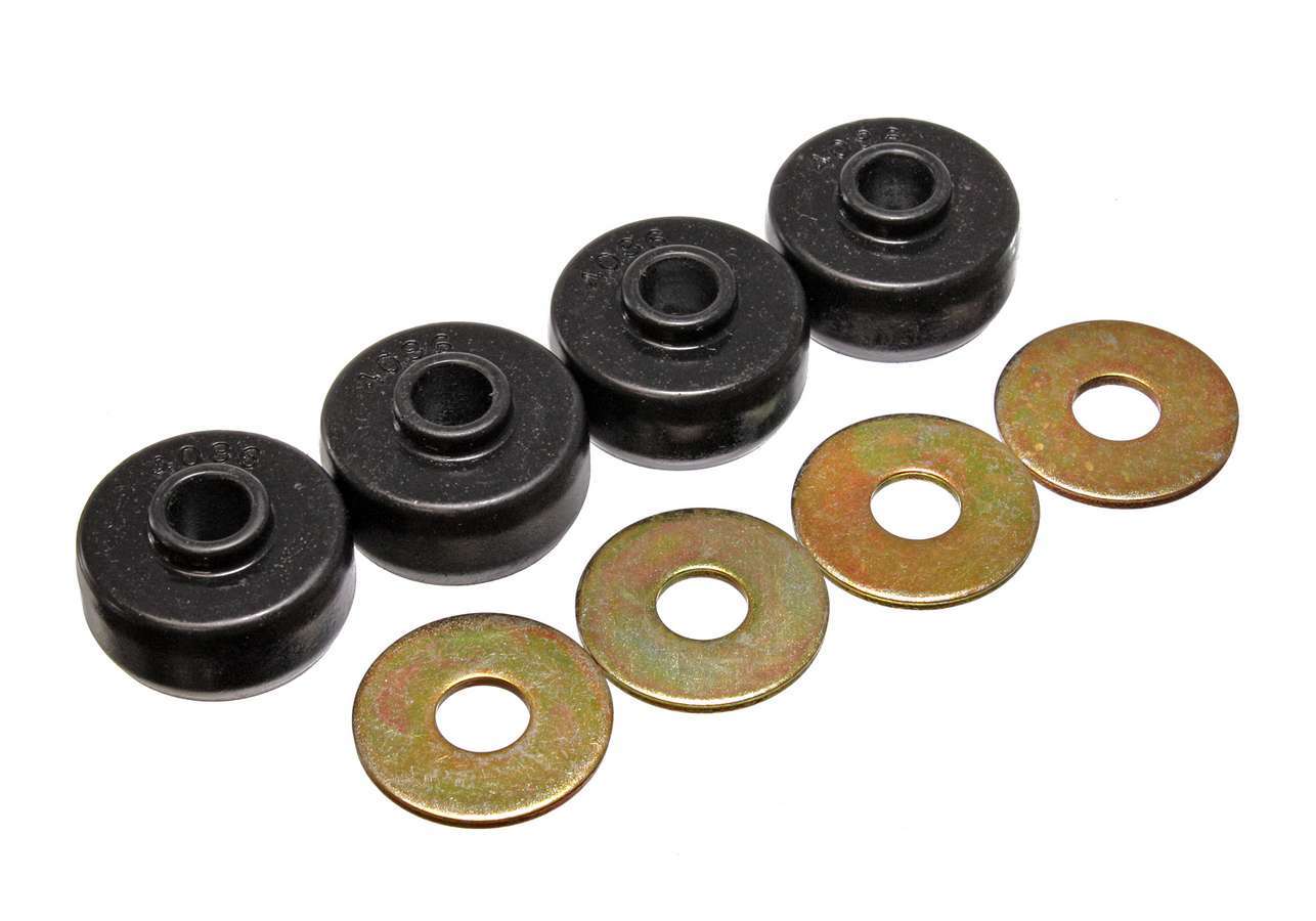 ENERGY SUSPENSION 84-96 Vette Rr Spring Bushing Set Black ENERGY SUSPENSION