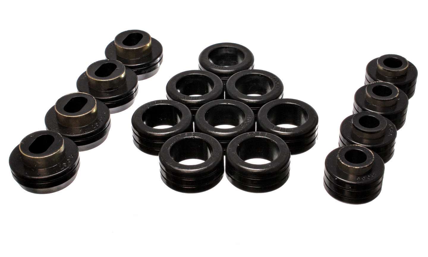 ENERGY SUSPENSION 83-03 S10 Extended Cab Mounts Black ENERGY SUSPENSION