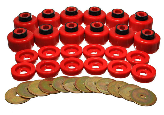 ENERGY SUSPENSION BODY MOUNT SET ENERGY SUSPENSION