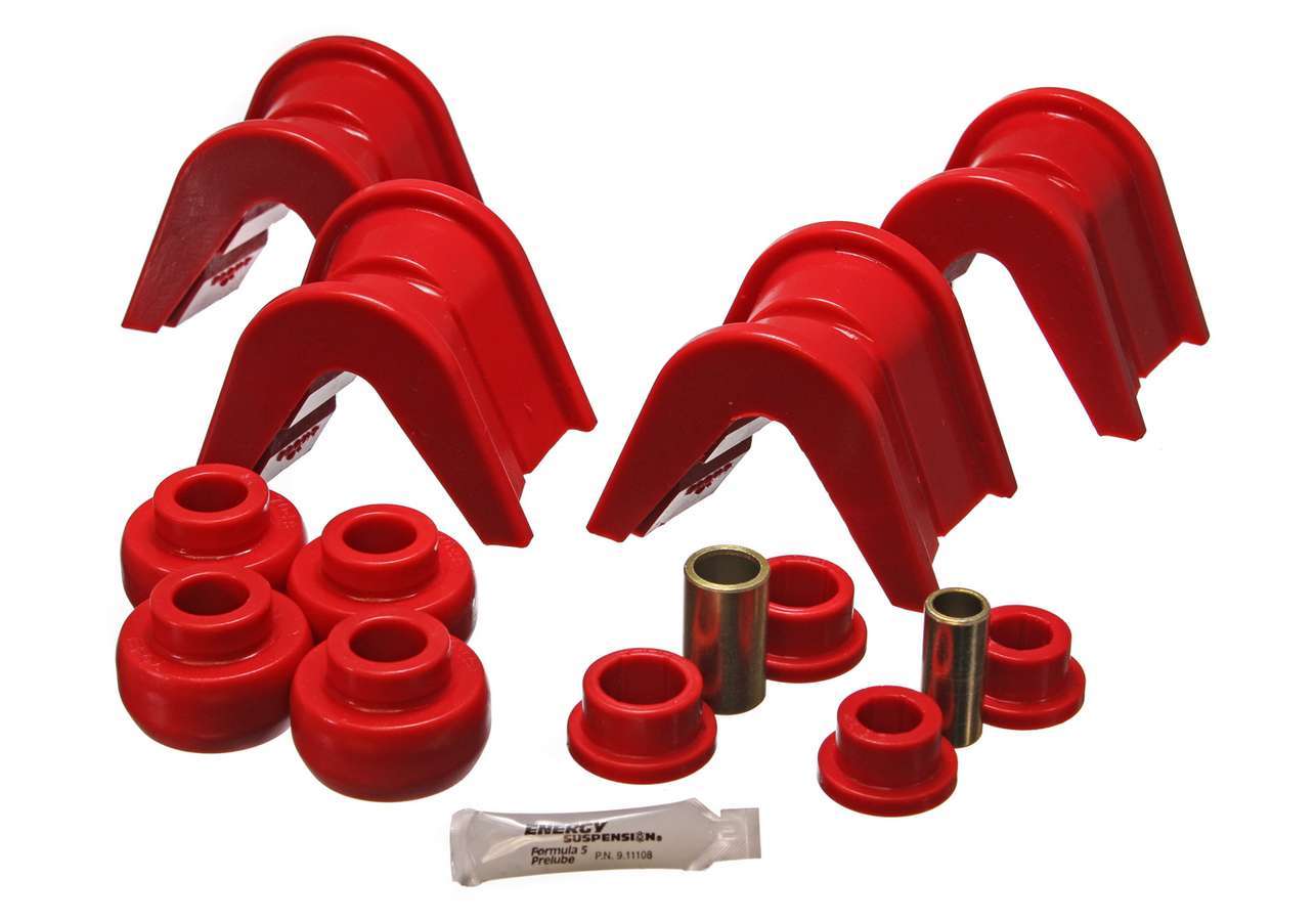 ENERGY SUSPENSION 4 Deg. C-Bush Kit - Red ENERGY SUSPENSION