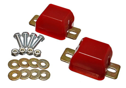 ENERGY SUSPENSION Front Axle Bump Stop Set Red ENERGY SUSPENSION