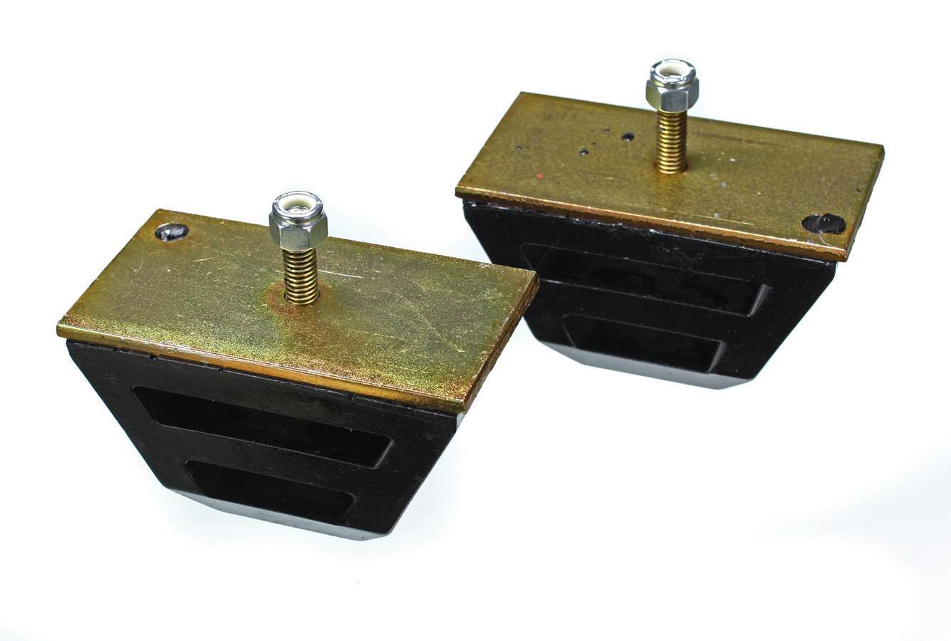 ENERGY SUSPENSION Bump Stop 2-1/2 x 4-1/2 x 2-1/2 Low Profile Pair ENERGY SUSPENSION