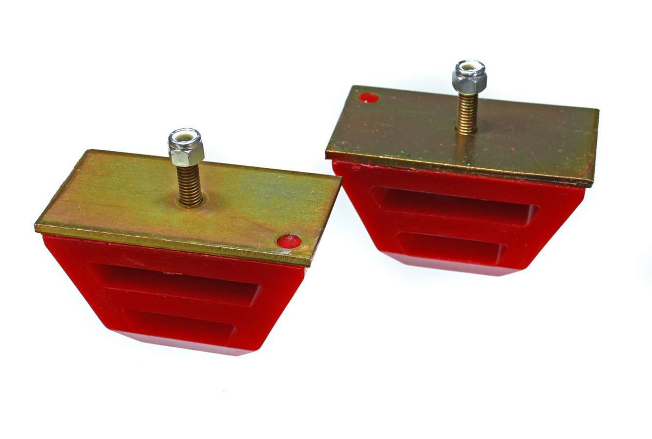 ENERGY SUSPENSION Bump Stop 2-1/2 x 4-1/2 x 2-1/2 Low Profile Pair ENERGY SUSPENSION