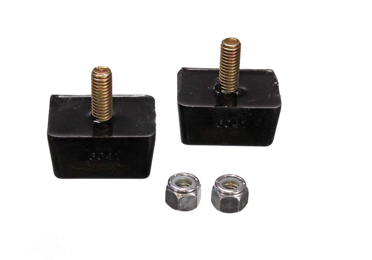 ENERGY SUSPENSION Bump Stop 7/8 x 1-7/8 x 1-3/8 Rect Lo Pro Pair ENERGY SUSPENSION