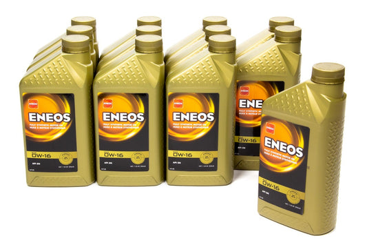 ENEOS Full Syn Oil 0w16 Case 12 X 1 Qt ENEOS