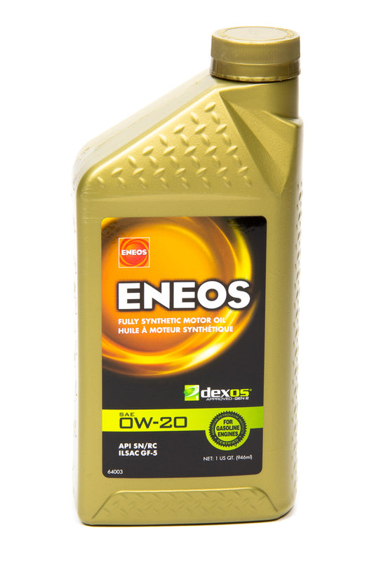 ENEOS Full Syn Oil Dexos 1 0w20 1 Qt ENEOS