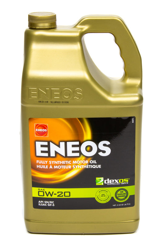 ENEOS Full Syn Oil Dexos 1 0w20 5 Qt ENEOS