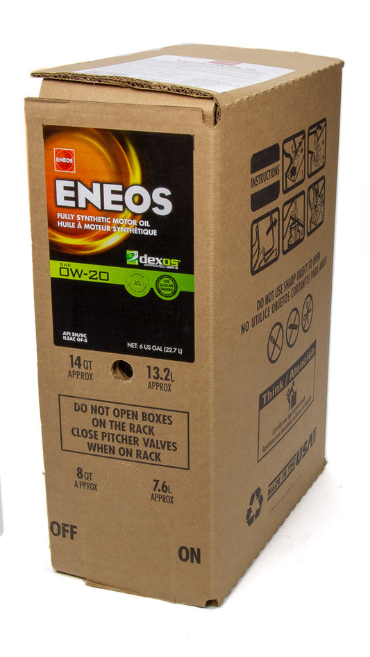 ENEOS Full Syn Oil Dexos 1 0w20 6 Gal ENEOS