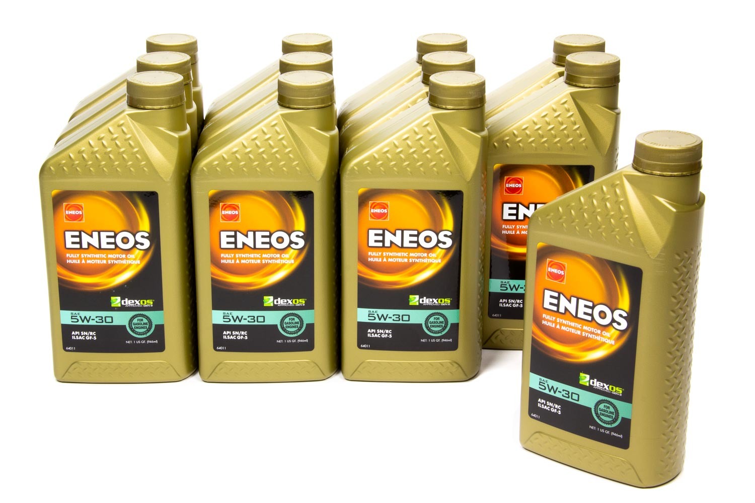 ENEOS Full Syn Oil Dexos 1 Case 5w30 12 X 1 Qt ENEOS