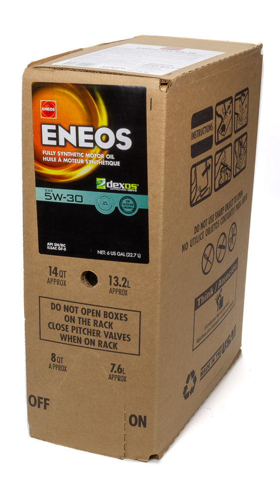 ENEOS Full Syn Oil Dexos 1 5w30 6 Gal ENEOS